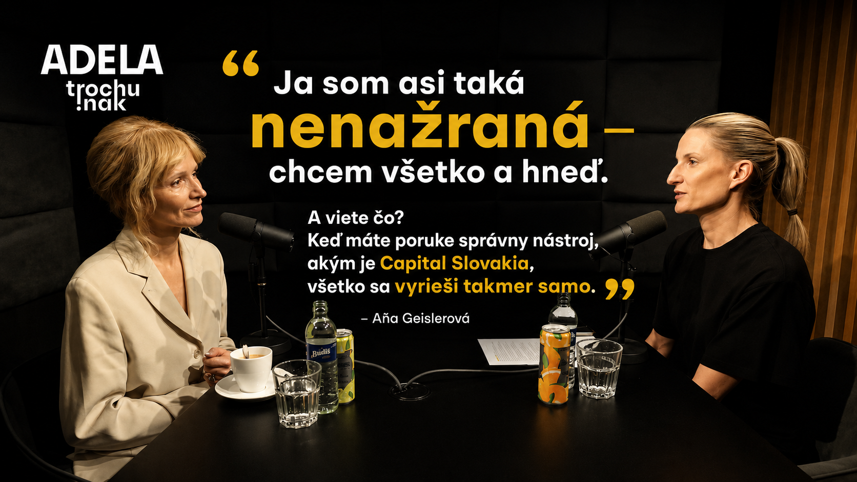 Aňa Geislerová a Adela Vinczeová